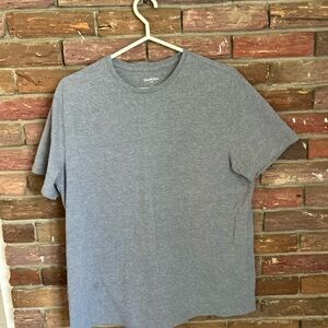 Goodfellow & Co Gray Short Sleeve Tee Classic Crew Neck